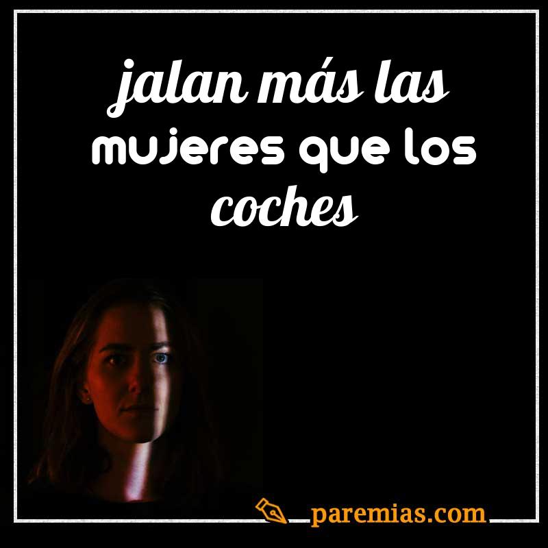 Jalan más las mujeres que los coches