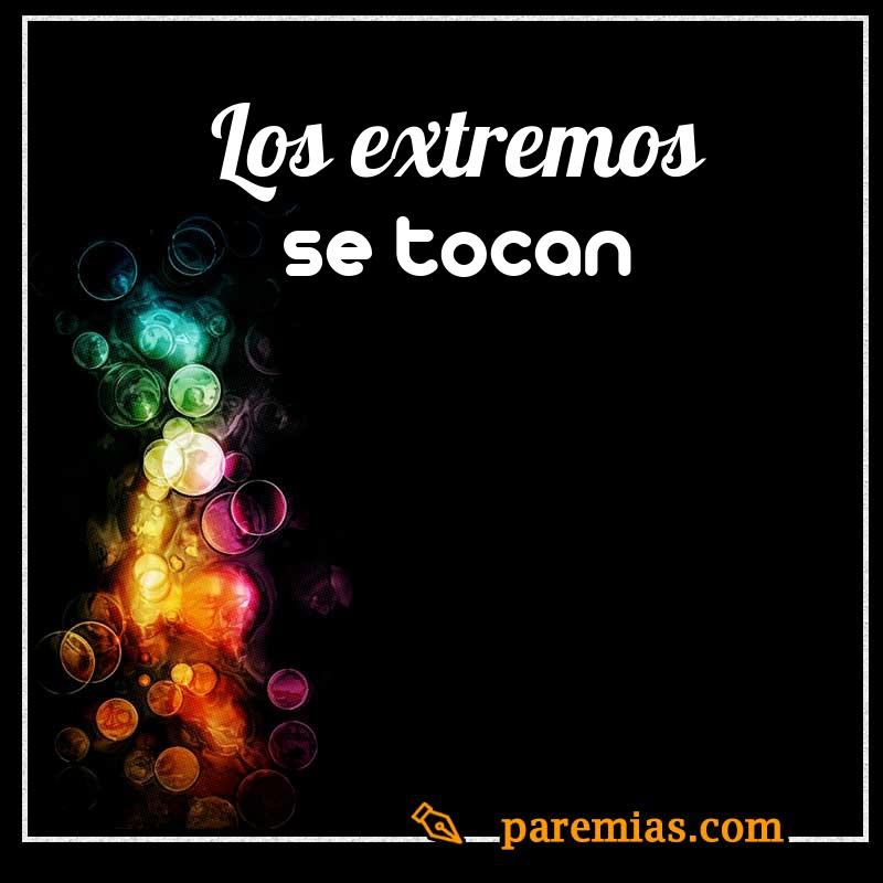 Los extremos se tocan